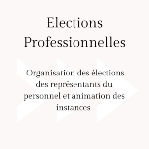 Domaines d'intervention - Elections professionnelles